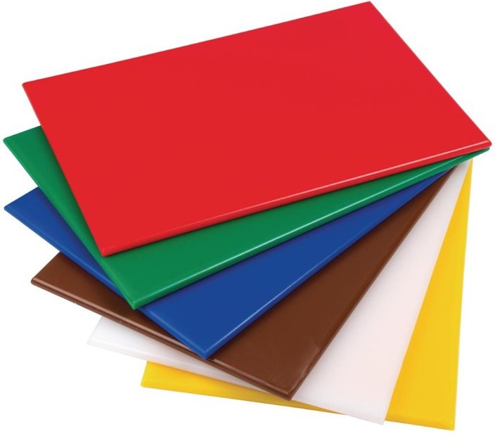  Hygiplas Planche &agrave; d&eacute;couper standard basse densit&eacute; marron 