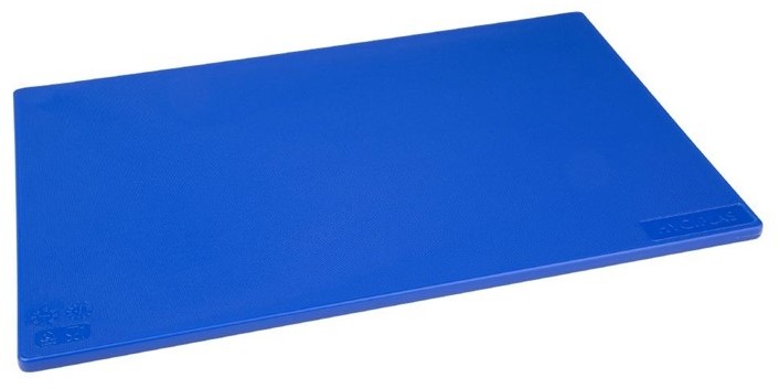  Hygiplas Planche &agrave; d&eacute;couper standard basse densit&eacute; bleue 