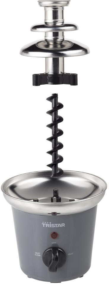  Tristar Fontaine &agrave; chocolat CF-1603 niveaux en acier inoxydable 