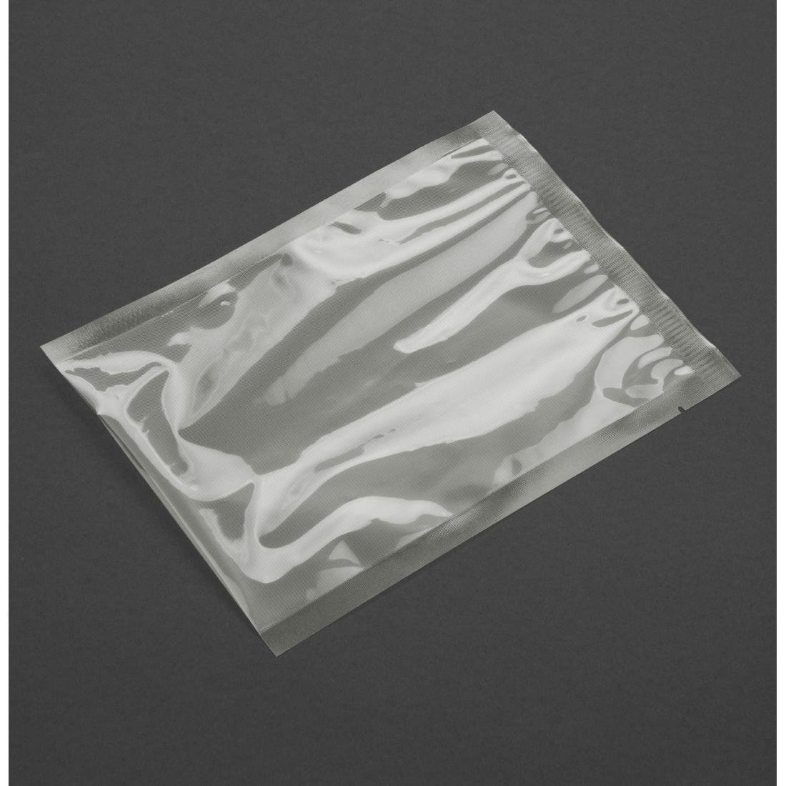  Vogue Sacs gaufr&eacute;s compostables pour machine sous vide 200x300mm (Lot de 50) 