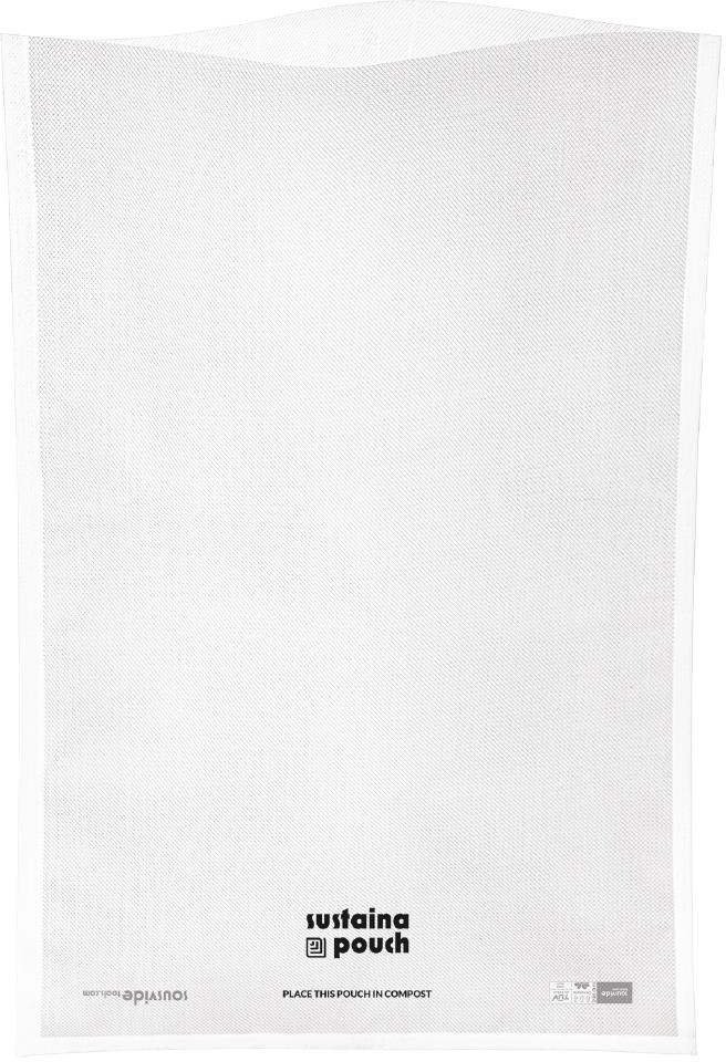  Gastronoble Sacs sous-vide compostables 300 x 400 80MU (lot de 200) 
