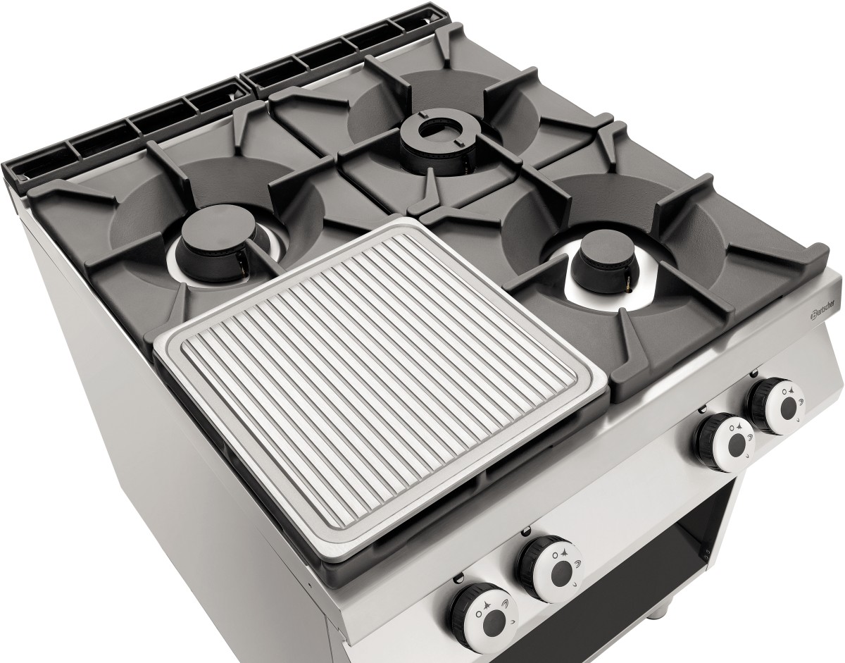  Bartscher Plaque de grillade 900-R 