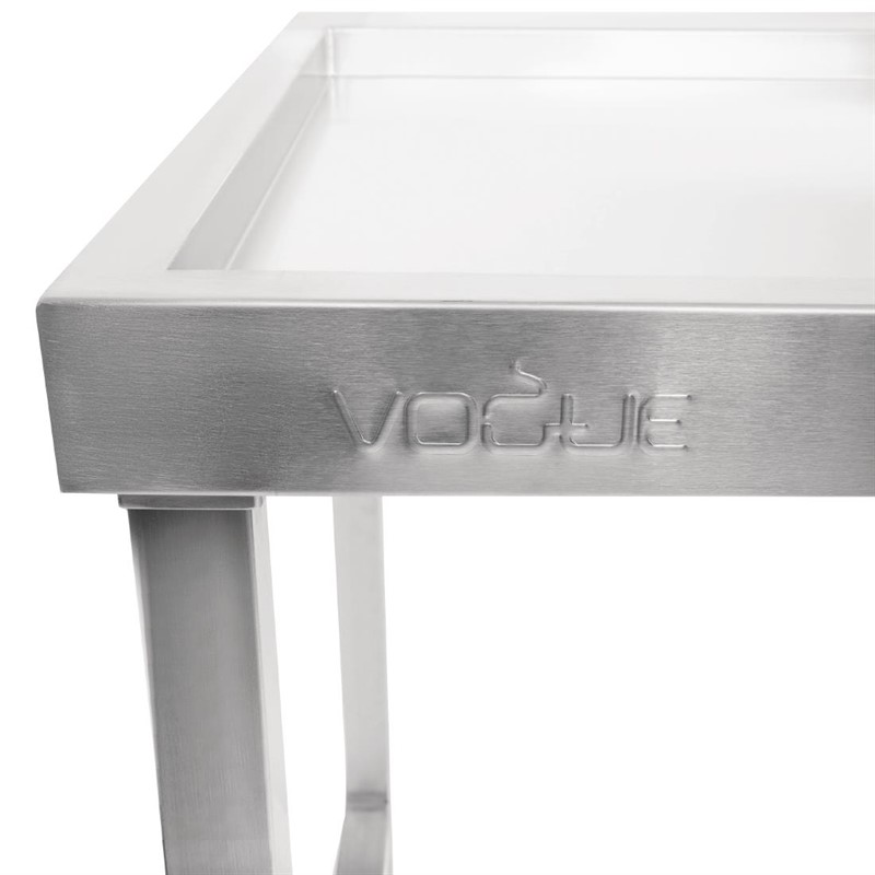  Vogue Table de sortie gauche pour lave-vaisselle &agrave; capot 600mm 