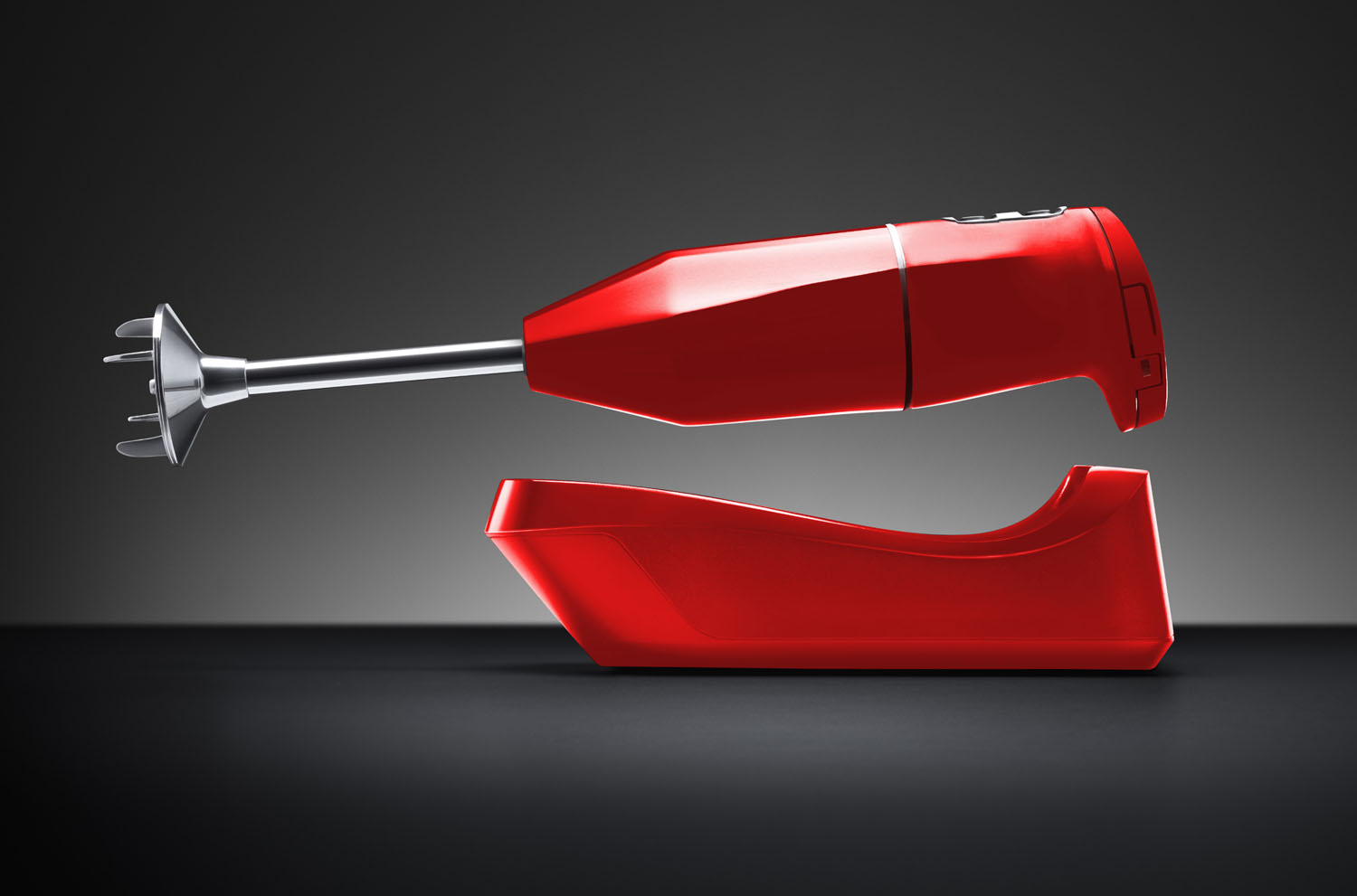  ESGE Mixeur plongeant Cordless Plus rouge 