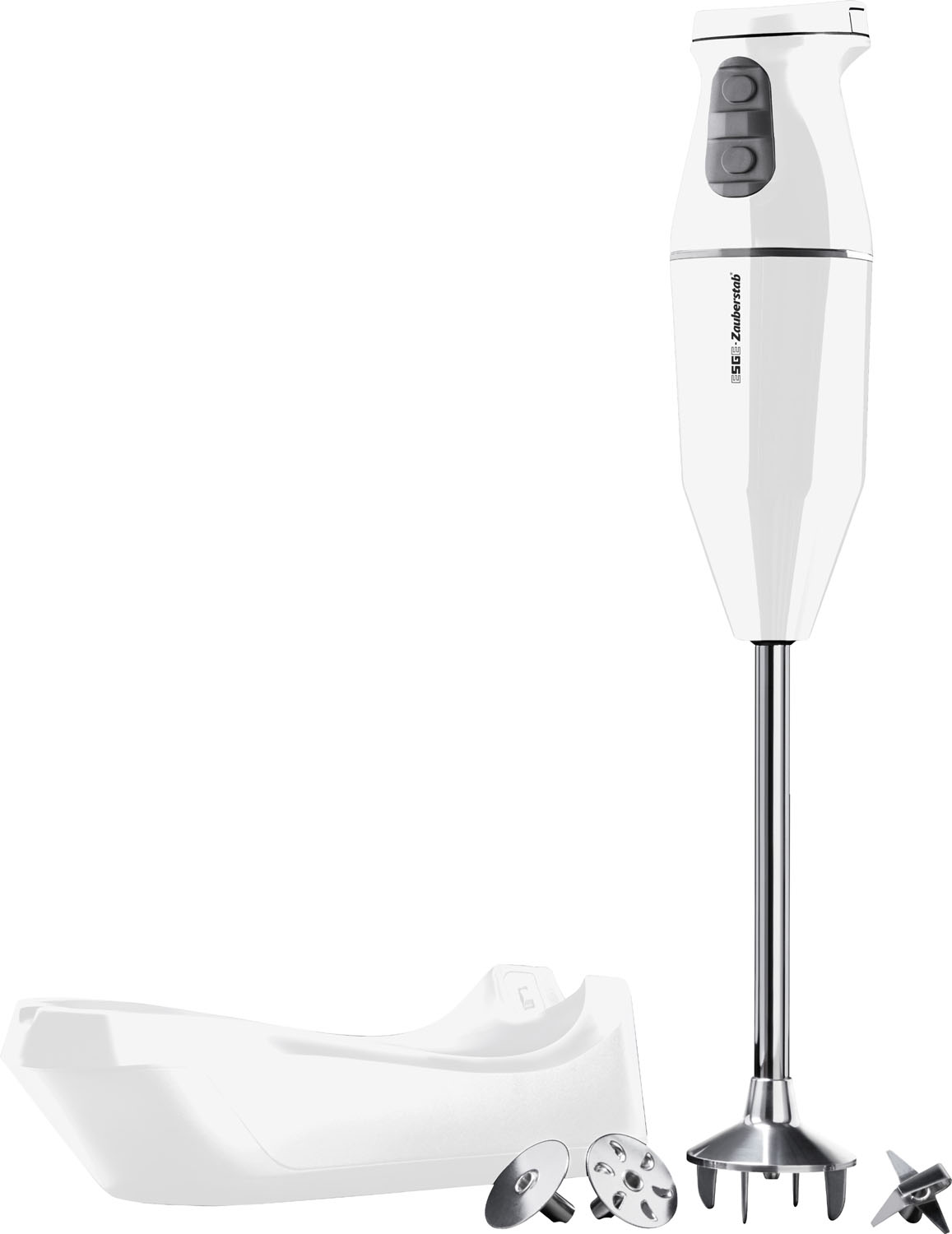  ESGE Mixeur plongeant Cordless Pro blanc 
