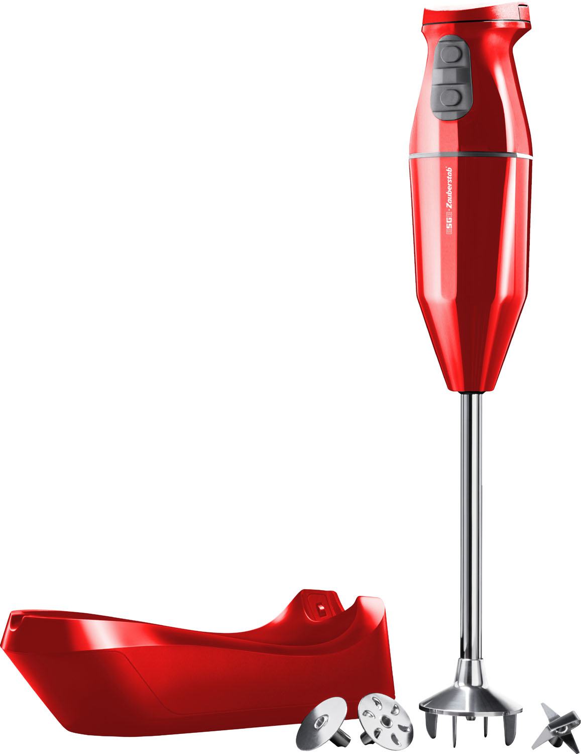  ESGE Mixeur plongeant Cordless Pro rouge 