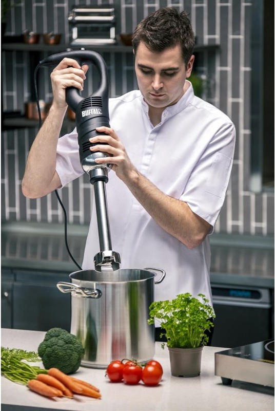  Gastronoble Batteur en b&acirc;ton &agrave; vitesse variable Buffalo, 300 mm d'arbre 