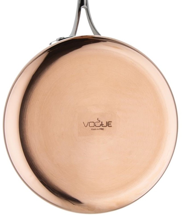  Vogue Casserole en cuivre 3 couches 18 cm 