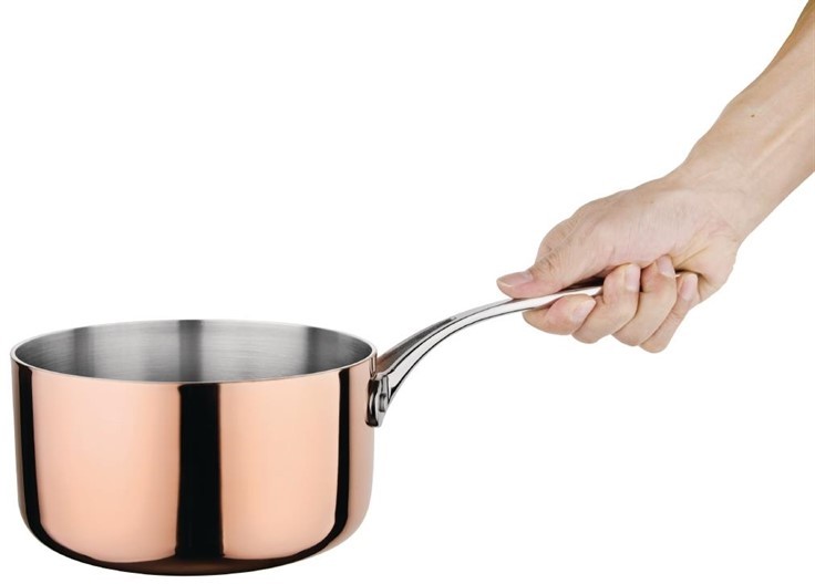  Vogue Casserole en cuivre 3 couches 18 cm 