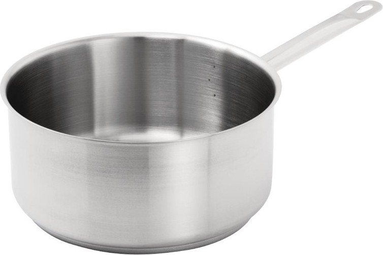  Vogue Casserole en inox avec couvercle 5L 