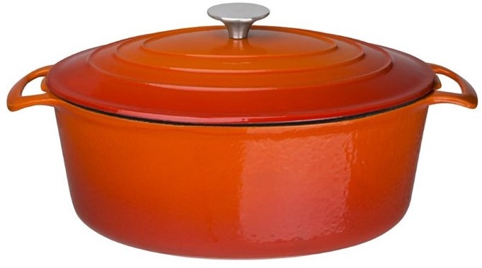  Vogue Grande cocotte ovale orange 6L 