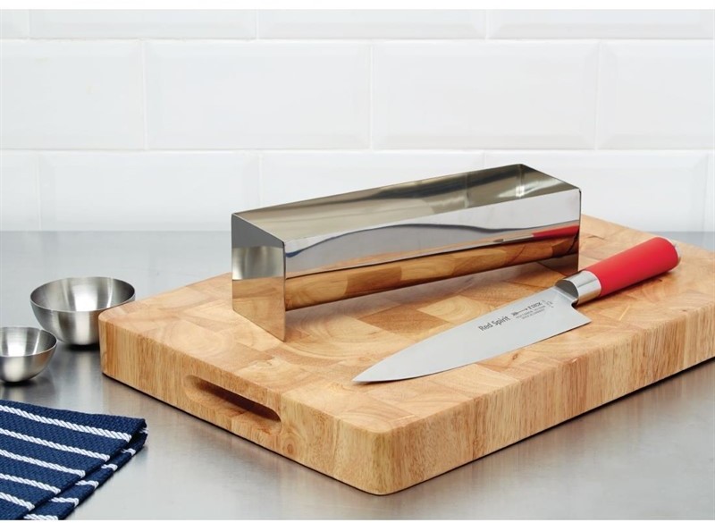  Vogue Moule &agrave; terrine en acier inoxydable forme de U 260mm 