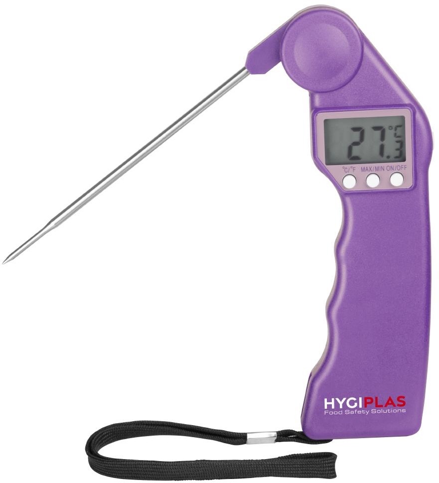  Hygiplas Thermom&egrave;tre &agrave; code couleur Easytemp violet 