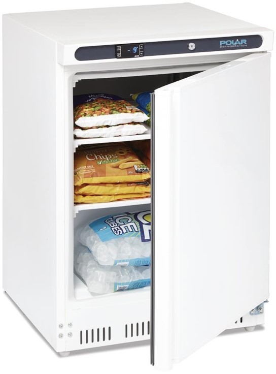  Polar Dessous de comptoir n&eacute;gatif blanc S&eacute;rie C 140L 