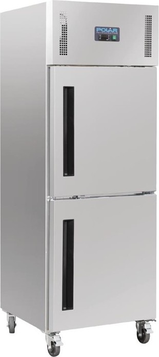  Polar Armoire r&eacute;frig&eacute;r&eacute;e n&eacute;gative 2 portillons GN 2/1 S&eacute;rie G 