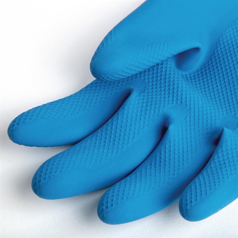  Mapa Gants &eacute;tanches protection chimique l&eacute;g&egrave;re bleus et jaunes Alto 405 