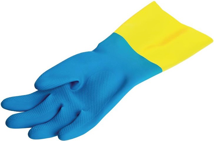  Mapa Gants &eacute;tanches protection chimique l&eacute;g&egrave;re bleus et jaunes Alto 405 
