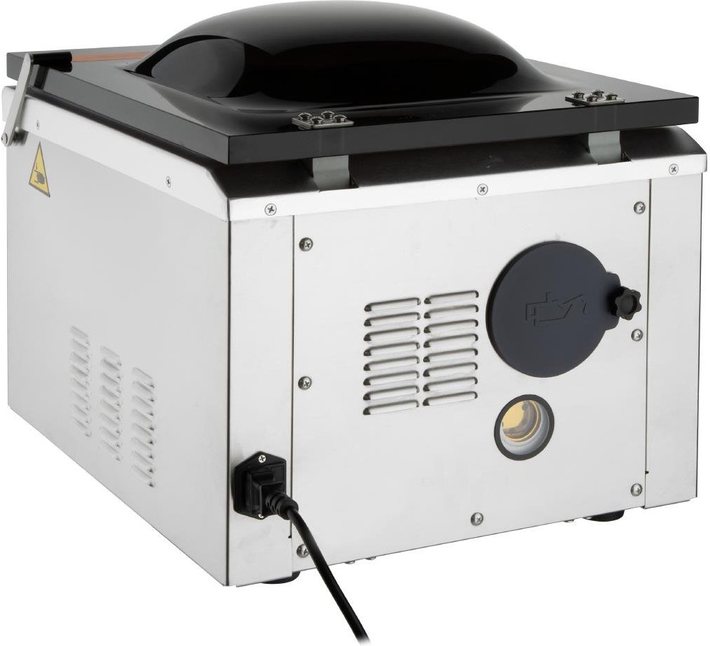  Buffalo Machine de mise sous vide avec chambre et pompe &agrave; huile 9L 