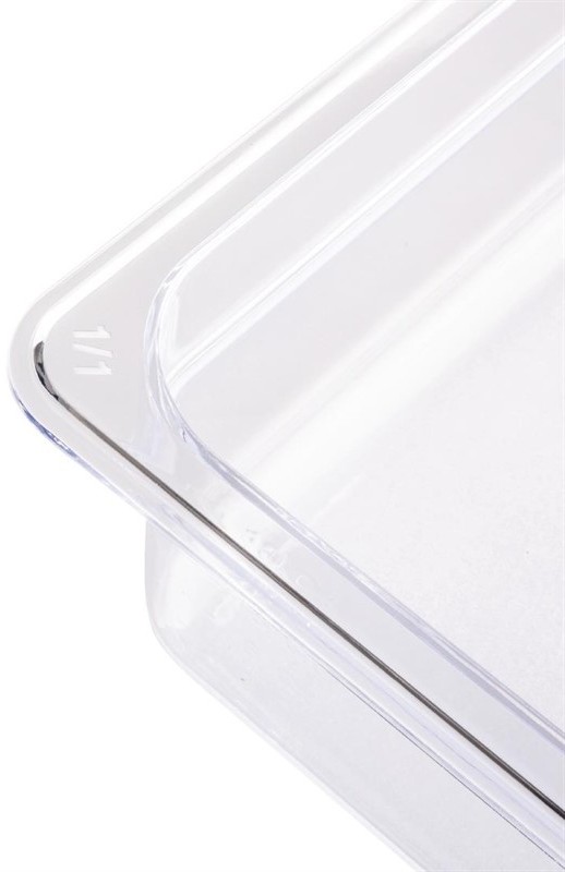  Vogue Bac Gastronorme en polycarbonate transparent 65mm Vogue 