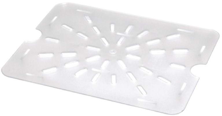  Vogue Plaques &eacute;gouttoir pour bac Gastronorme en polycarbonate un demi Vogue 