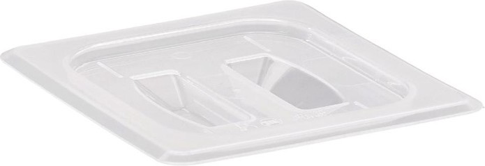  Cambro Couvercle translucide en polypropyl&egrave;ne avec poign&eacute;e pour bac GN 1/6  Cambro 