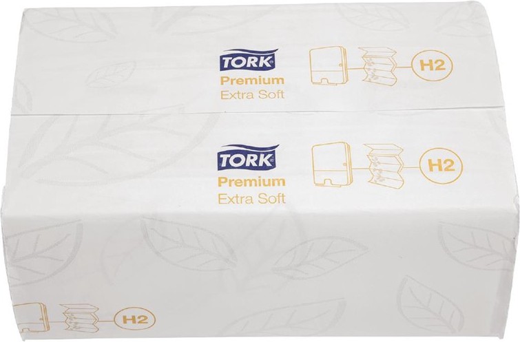  Tork Essuie-mains ultra doux 2 plis Multifold (Pack 2100) 