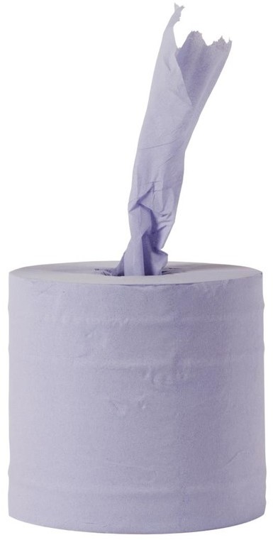  Jantex Bobine &agrave; alimentation centrale 1 pli bleue 