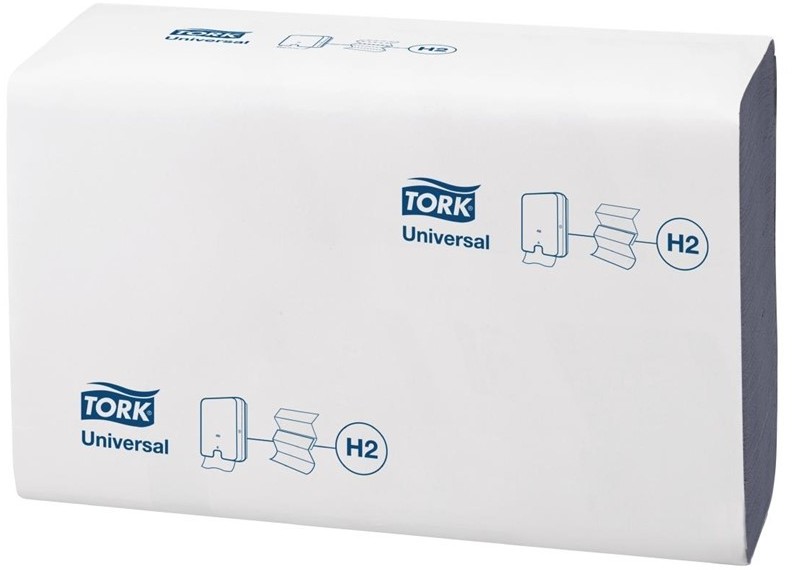  Tork Essuie-mains pli en Z bleu 