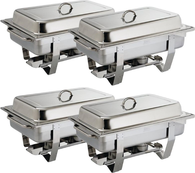  Olympia OFFRE GROS VOLUME Chafing dish Milan GN 1/1 x4 