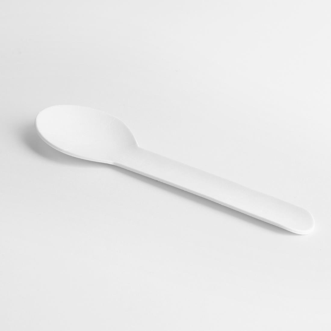  Fiesta Recyclable Cuill&egrave;res &agrave; caf&eacute; en papier Fiesta Compostable 132 mm (lot de 100) 