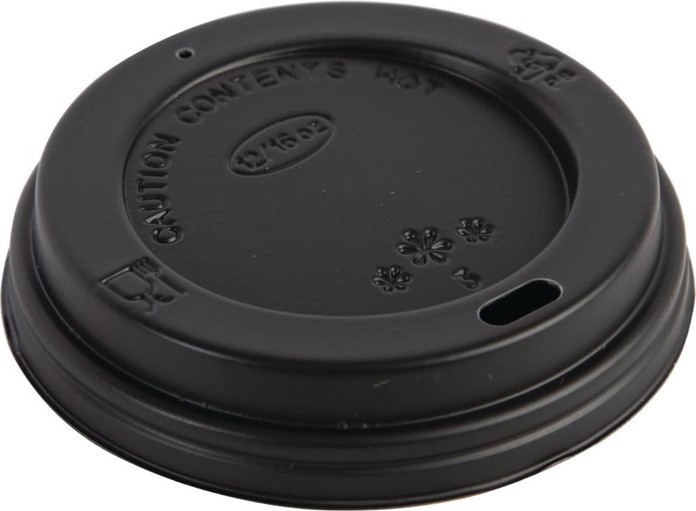  Fiesta Couvercles noirs pour gobelets 340ml et 455ml (lot de 50) 