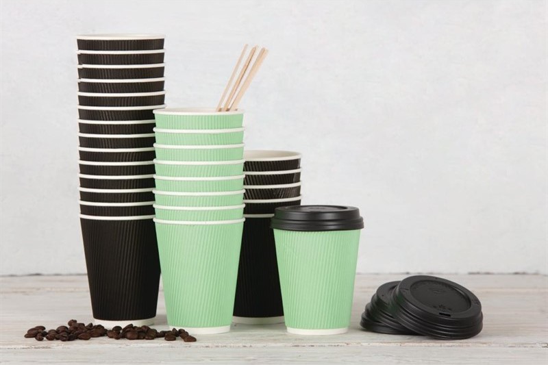  Fiesta Couvercles noirs pour gobelets 340ml et 455ml (lot de 1000) 