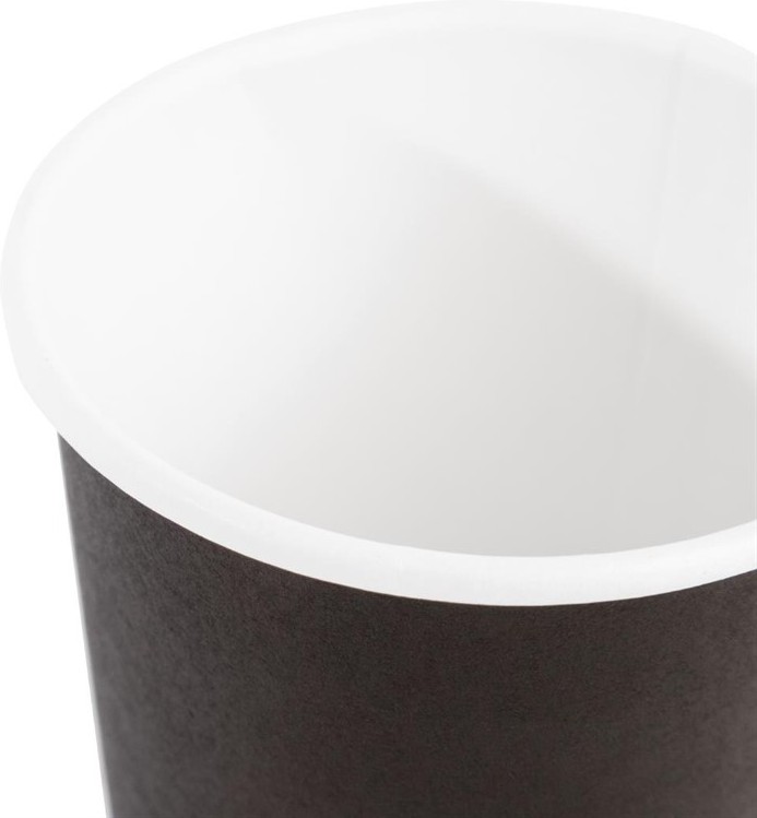  Fiesta Gobelets jetables &agrave; caf&eacute; espresso noirs 120ml x1000 