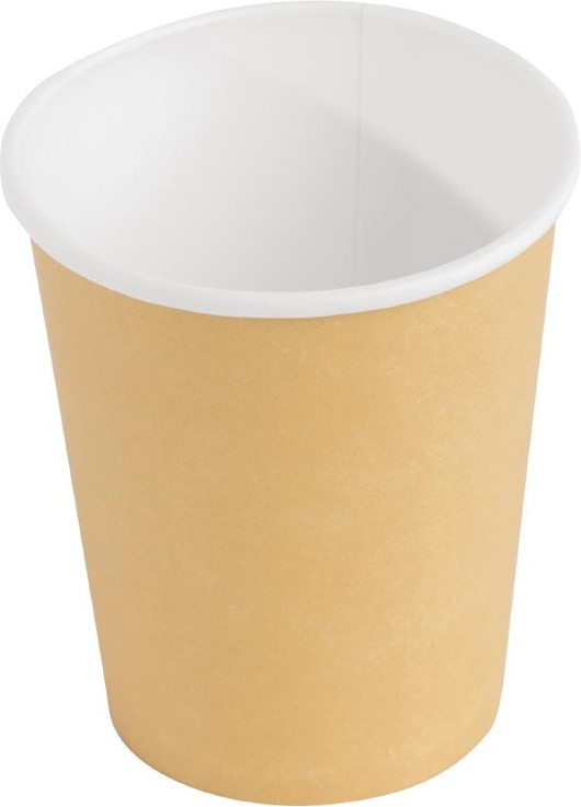  Fiesta Gobelets jetables boissons chaudes marron 225ml x1000 