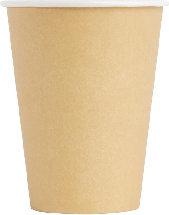  Fiesta Gobelets jetables boissons chaudes marron 340ml x1000 