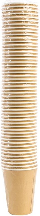  Fiesta Gobelets jetables boissons chaudes marron 340ml x1000 