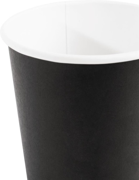  Fiesta Gobelets jetables boissons chaudes noirs 225ml x1000 
