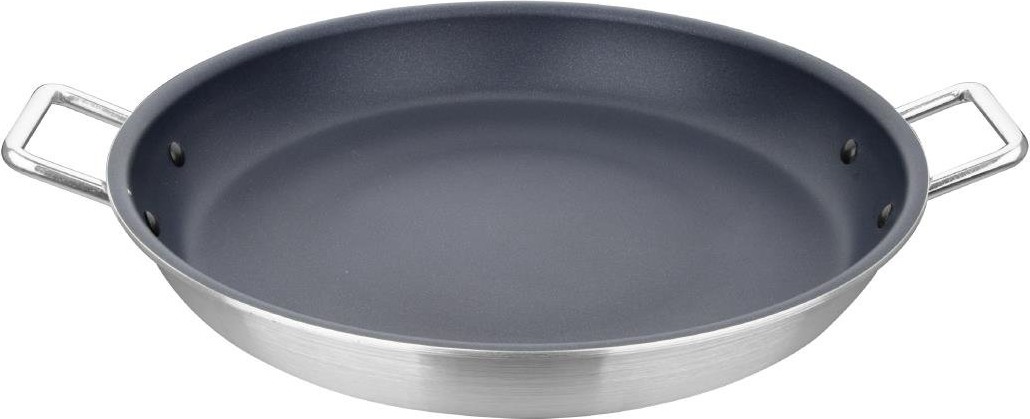  Vogue Po&ecirc;le &agrave; pa&euml;lla en aluminium antiadh&eacute;sive Teflon Platinum Plus 45cm 