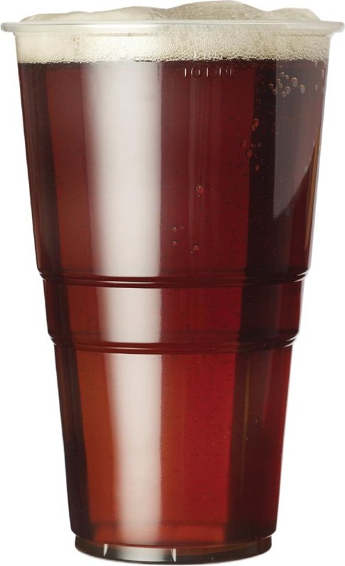  Gastronoble Verres jetables 570 ml &agrave; la graduation Plastico (lot de 1000) 