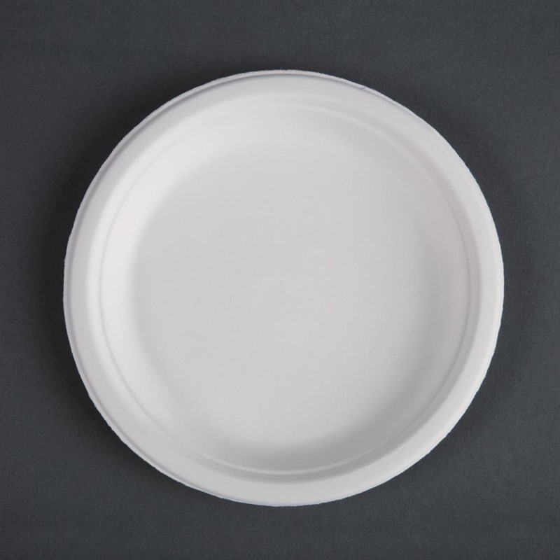  Fiesta Assiettes en bagasse compostables Green 17,9 cm (x50) 
