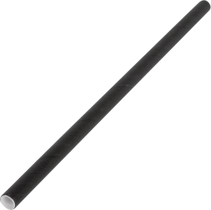  Fiesta Pailles agitateurs en papier compostables Green noires 