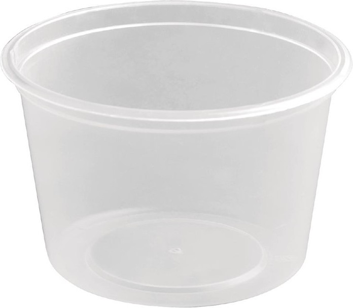  Fiesta Pots &agrave; sauce micro-ondables en plastique Recyclable 100ml (lot de 100) 