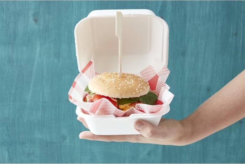  Fiesta Bo&icirc;tes &agrave; hamburger compostables Green 15,3 cm (x500) 
