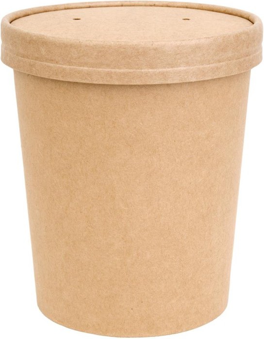  Fiesta Pots &agrave; soupe compostables en PLA Green 90,9 cl 