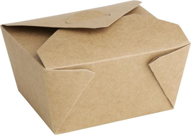  Fiesta Bo&icirc;tes alimentaires en carton compostables Green 600ml (lot de 200) 