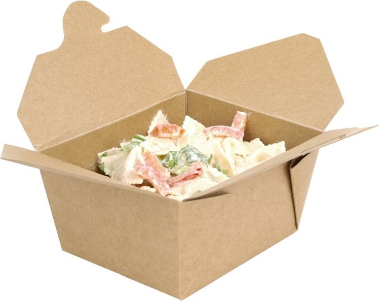  Fiesta Bo&icirc;tes alimentaires en carton compostables Green 600ml (lot de 200) 