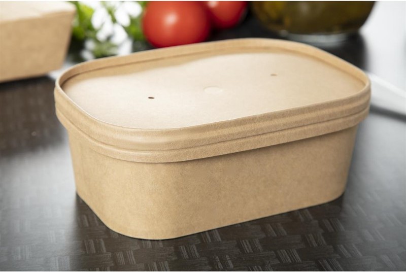  Colpac Barquettes alimentaires micro-ondables recyclables Stagione 750ml (lot de 300) 