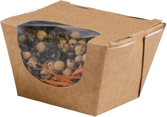  Colpac Bo&icirc;tes salade kraft profondes compostables Zest 900 ml (lot de 250) 