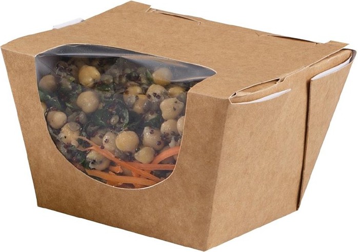  Colpac Bo&icirc;tes salade kraft profondes compostables Zest 900 ml (lot de 250) 