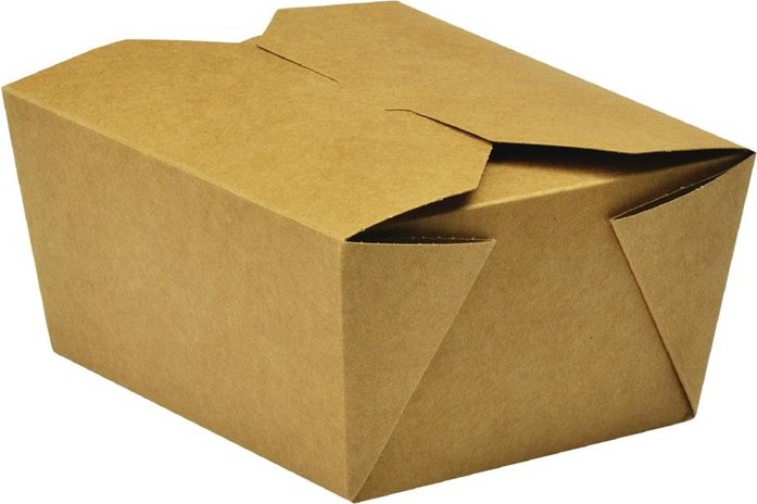  Vegware Bo&icirc;tes alimentaires en carton compostable No.1 700ml (lot de 450) 